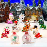 Tokidoki Unicorn Holiday Party Christmas Series Blind Box Guess Bag Caja Ciega Toys Doll Cute Anime Figure Desktop Collection