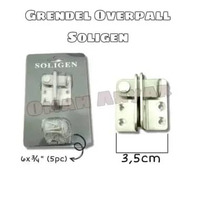 Grendel Overpal Gembok Pintu Pagar Sliding Swing Stainless Soligen