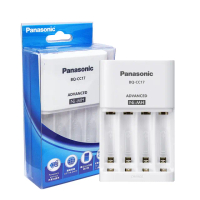 【Panasonic 國際牌】eneloop 智控型4槽 鎳氫低自放充電器 BQ-CC17