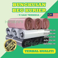 HIASANI 100PCS/50PCS/25PCS Beg Kurier Bungkusan Barang Pos Plastik Kalis Air Parcel Courier Bag Parc