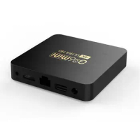 Top Box Remote Control Mini Black Plastic Tv Adapter Smart Tv Box High Difinition Built In 2.4ghz Wifi 1.5ghz Tv Box