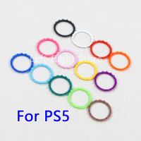 100PCS Plastic Thumbstick Accent Rings For Sony Playstation 5 PS5 Controller Replacement Parts