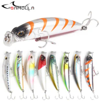 Fishing Lure Minnow Weights 8cm /10g Mino Bass Lure Hard Bait Fake Fish Bait Isca Artificial Articulos De Pesca Salt Water Lures