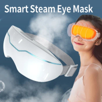 Electric Nano Steam Eye Massager With Smart Heat Hot Compress For Dry Eye Strain Massage Eye Fatigue Relief Better Sleep Mask