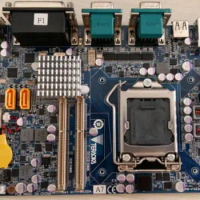 100% OK Original inch IPC Embedded Motherboard MAJPH61 H61 LGA775 Industrial Mainboard SBC with CPU RAM