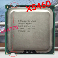 Original Intel xeon X5460 Processor(3.16GHz/12M/1333)close to LGA775 Q9650 cpu work on LGA775 mainboard no need adapter)