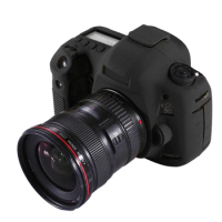 PULUZ Soft Silicone Protective Cover Case for Canon EOS 5D Mark III / 5D3
