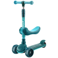 Ride On Toys Outdoor Fun &amp; Sports kids balance scooter 3-in-1 3 wheels flash music kids scooters pedal-able baby slider toy sale