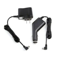 AC/DC Power Charger Adapter+USB Cord for Garmin GPS Nuvi 50 LM/T 55 LM/T 65 LM/T