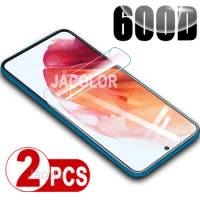 2PCS Screen Gel Protector For Samsung Galaxy S21+ S20+ S21 Ulta S20 Fe 4G/5G Safety Hydrogel Film S 21 S21Ultra S20Fe Not Glass