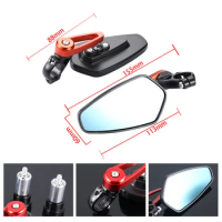 Motorcycle Accessories retrofit the handlebar reflective mirror and the handlebar reversing mirror,For HONDA CB190R cbr500r