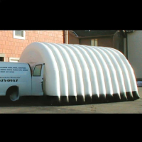 Waterproof canvas inflatable tunnel tent car awning workshop garage tent 2020 new design