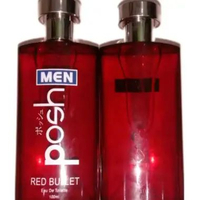 Posh Men Eau De Parfum Blue Gravity 100Ml, Posh Men Eau De Toilette 100Ml Posh Men Red Bullet EDP 10