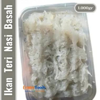 Ikan Teri Nasi Basah Segar - Ikan Teri Nasi Basah Laut Fresh | 1.000gr [ Harga Per KG ]