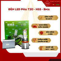 Đèn Pha T20 HS5 BMA - 12V AC DC  Lắp Xe Airblade 2011 PCX 2011, LEAD 2011 - BH 24 Tháng Cao Cấp Le