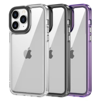Shockproof Case For iPhone 11 Pro Max 11 Pro 11 iPhone X XS XS Max XR Soft Silicone Clear PC Phone Cover