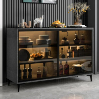 Sideboards Furniture Space Savers Sideboard Multifunctional Industrial Living Room Wooden Decoration Kaappi Cabinet Storage