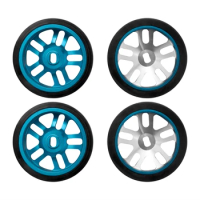 4Pcs RC Car Tires &amp; Wheels For Wltoys K969 K989 Dgawd Mini-Z RC 1/28S