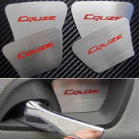 For Chevrolet Cruze 2009 2010 2011 2012 2013 J300 Stainless Steel Inside Door Handle Bowl Stickers Trim Car Accessories