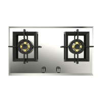 เตาแก๊สฝัง รุ่น HC762TTS-LJ