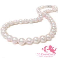【CC Diamond】日本進口 皇室AKOYA珍珠項鍊(8.5-9mm)