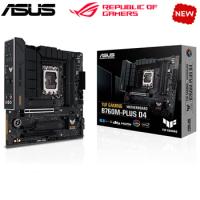 NEW B760 For ASUS TUF GAMING B760M-PLUS D4 LGA 1700 DDR4 Motherboard B760 Supports CPU i5 13400f i3 12100f 12400f