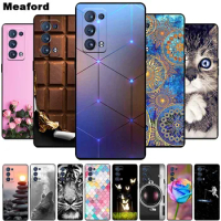 For Oppo Reno 6 Pro 5G Case Snapdragon Shockproof Soft silicone TPU Back Cover For Oppo Reno 6 Pro CPH2247 Phone Cases Cute Capa