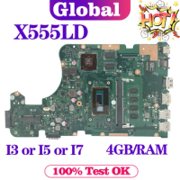 X555L A555L K555F F555L Mainboard For ASUS X555LD X555LP X555LN X555LB X555LI X555LF X555LJ X555LDB Laptop Motherboard i3 i5 i7