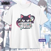 KAOS BAND SUGAR RUSH BLUE ARCHIVE Kaos Anime Game Unisex Pria Wanita Wibu Wearhose
