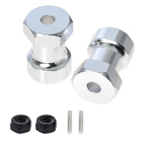อะแดปเตอร์ดุมล้อหกเหลี่ยมสังกะสี, สำหรับ Tamiya RC Parts, 53913, เหมาะสำหรับอัพเกรดกบ, เหมาะสำหรับขอ