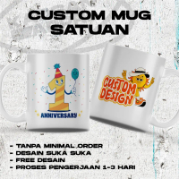 Mug Custom/Mug Custom Premium / Gelas Custom Desain / Cetak Mug Custom