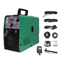 110V 220V 200 250 300 400 Amp Inverter Double Pulse Portable Gasless Mig Mag Mma Welding Machine