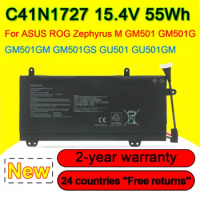Battery For ASUS ROG Zephyrus M GM501 GM501G GM501GM GM501GS GU501 GU501GM Laptop C41N1727 4ICP7/48/70 With Tacking Number 55Wh