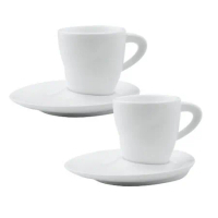 【歐喜廚】OSICHEF 維納斯系列-義式Espresso咖啡杯碟組(2入組)