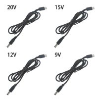 USB C/Type C PD to 12V 5.5x2.1mm Power Supply Cable for Wifi Router Modem Speaker CCTV Camera Laptop LED Light Fan P9JB