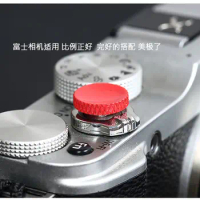 copper concave 3M paste Shutter Release Button Cap/Cover for Fujifilm xe3 xt30 X100 x20 xt200 xa7 XT4 a7r4 a7r3 a9 a6100 camera