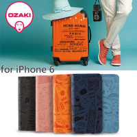 Ozaki O!Coat Travel iPhone 6 旅遊系列 側翻式附卡槽護皮套
