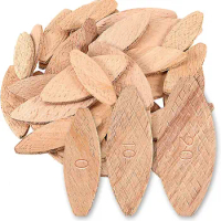 450 Pieces Beechwood Joiner Biscuits Number 0, 10, 20 Wood Joining Biscuits Beech Wood Chips for Crafting Woodworking