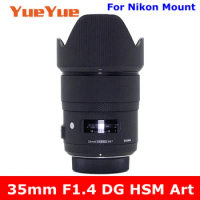 ART 35 1.4 (For Nikon Mount) Camera Lens Sticker Coat Wrap Protective Film Protector Decal Skin For Sigma 35mm F1.4 DG HSM Art