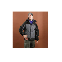 【西班牙-戶外趣】歐洲極地禦寒原裝男GORETEX二合一 兩件式內刷毛高防水防風外套(GTX-002M 灰黑)
