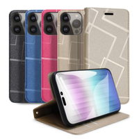 GENTEN for iPhone 14 Pro Max 6.7 極簡立方磁力手機皮套