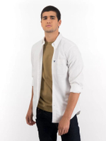 เสื้อเชิ้ตผู้ชาย 2178 INT SF BTD STRETCH YD OXFORD สี 100 WHITE