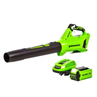 Greenworks 40V (120 MPH / 450 CFM) Axial Blower, 2.5Ah Battery and Charger