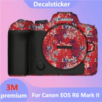For Canon EOS R6 Mark II Camera Sticker Protective Skin Decal Vinyl Wrap Film Anti-Scratch Protector Coat R62 R6M2 R6 II Mark2