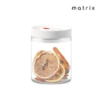 matrix真空保鮮玻璃密封罐800ml 寵物飼料保存
