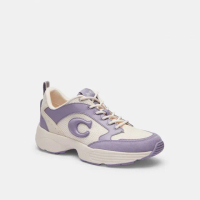 【COACH蔻馳官方直營】STRIDER運動鞋-淺紫羅蘭色(CP837)