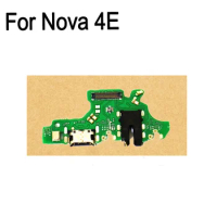 For Huawei Nova 4E USB Dock Charging Port nova4e Mic Microphone Motor Vibrator Module Board Replacement Parts For Huawei Nova 4E