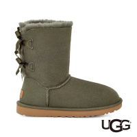 【UGG】女鞋/靴子/女靴/雪靴/Bailey Bow II(森林灰綠色-UG1016225FRSN)