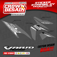 Striping Stiker Vario 110 Techno Lis CLICK Striping Transparan Vario 110 Techno Variasi CLICK -SVTH-