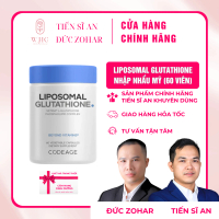 (ADS) Viên uống Liposomal Glutathione CODEAGE 500mg - 1000mg, Tiến sĩ An Shop + Cẩm nang dinh dưỡng